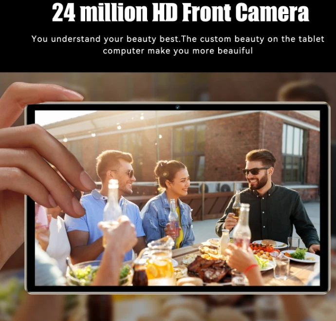 2025 平板电脑 Android 13 12GB +512GB 平板电脑 双卡双待 4G LTE 5G WiFi GMS Netflix — 第 4/4 张图片