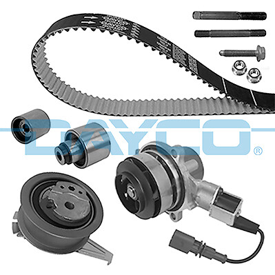 Dayco KTBWP8841 Water Pump & Timing Belt Set For Audi Seat Skoda VW-image