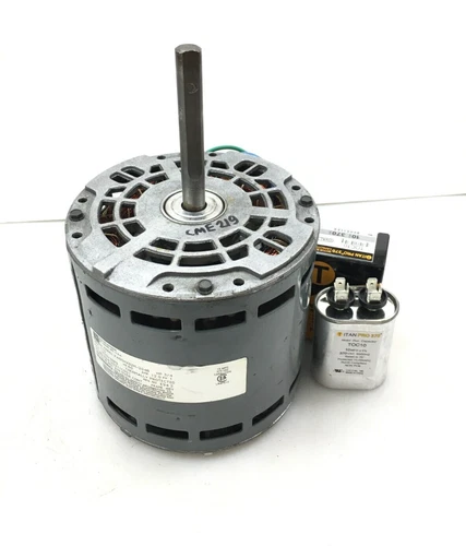 Emerson KA55HXGZM-2048 Blower Motor 3/4 HP 115 V 3 Speed 1075 RPM used #CME219B