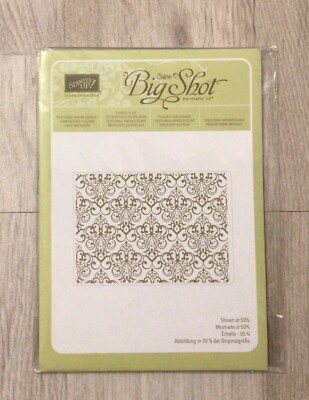 Stampin Up Prägefolder Struktur Impressionen Spitzenbrokat