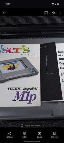 Telex Magnabyte M1p Color Computer Projection Panel W/Hard Plastic Carrying Case - 第 11/16 張圖片