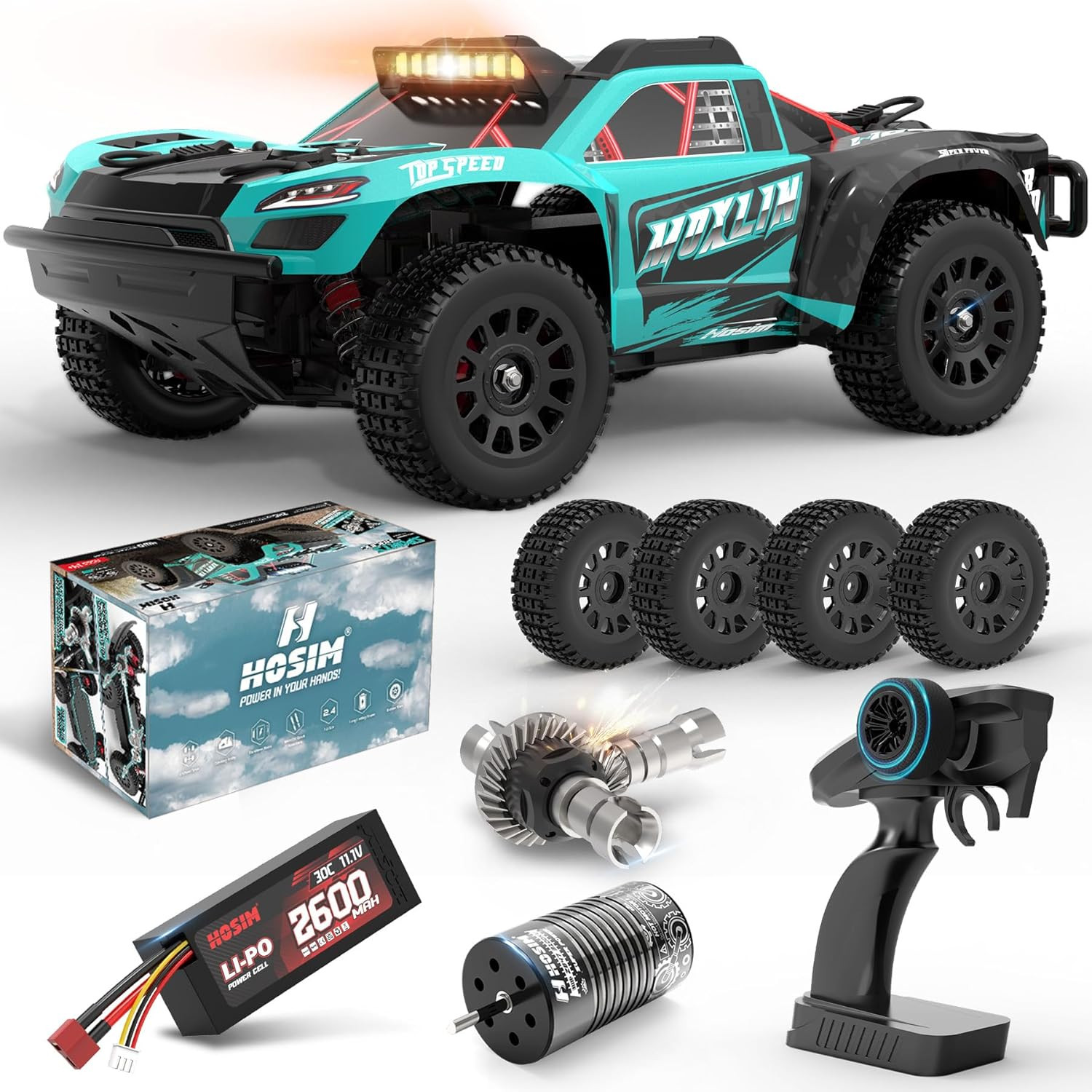S For Adults, 3s Battery 50mph Fast Rc Trucks 4x4 All Terra