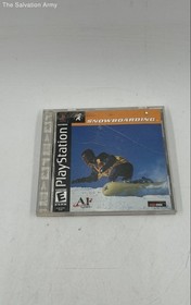 Sony PlayStation Snowboard Spec Ops And Sega Dreamcast Games Lot Of 4