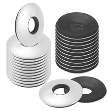 60-Pack Bonded Sealing Rubber Washers, 5/16" x 7/8" OD Neoprene Washer Gasket