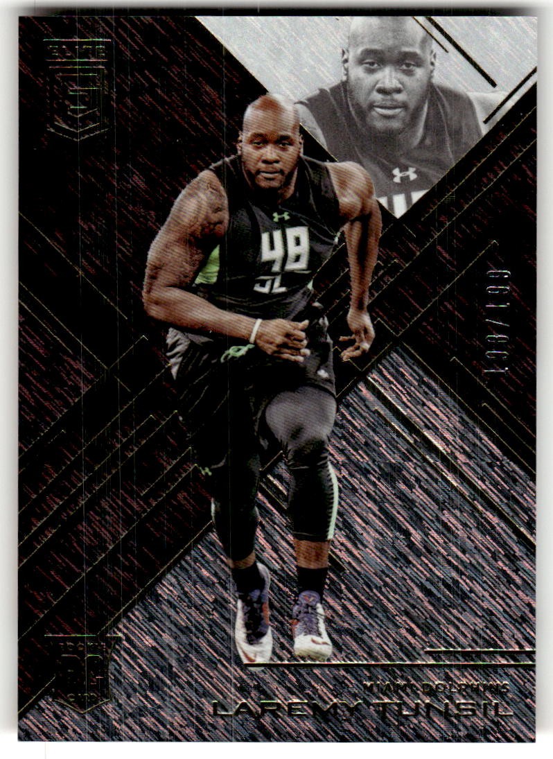 Laremy Tunsil Panini Donruss Elite #109 Black