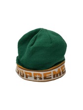 Supreme Knit Cap Acrylic Green Men's