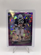 Panini 2025 Prizm Eric Dickerson Purple Ice Prizm 93/225 Raiders