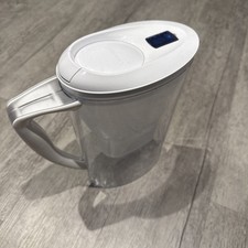 Amazon Basic 1.25L Water Filter Jag - White - 50 Cups Capacity