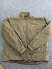 First Lite Jacket Mens Large Brown Cirrus Insulated Puffer Full Zip Hunting