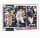 (12) Cal Raleigh / Aaron Judge + 2026 TOPPS SERIES 1 HR's LEADERS CARD LOT #38