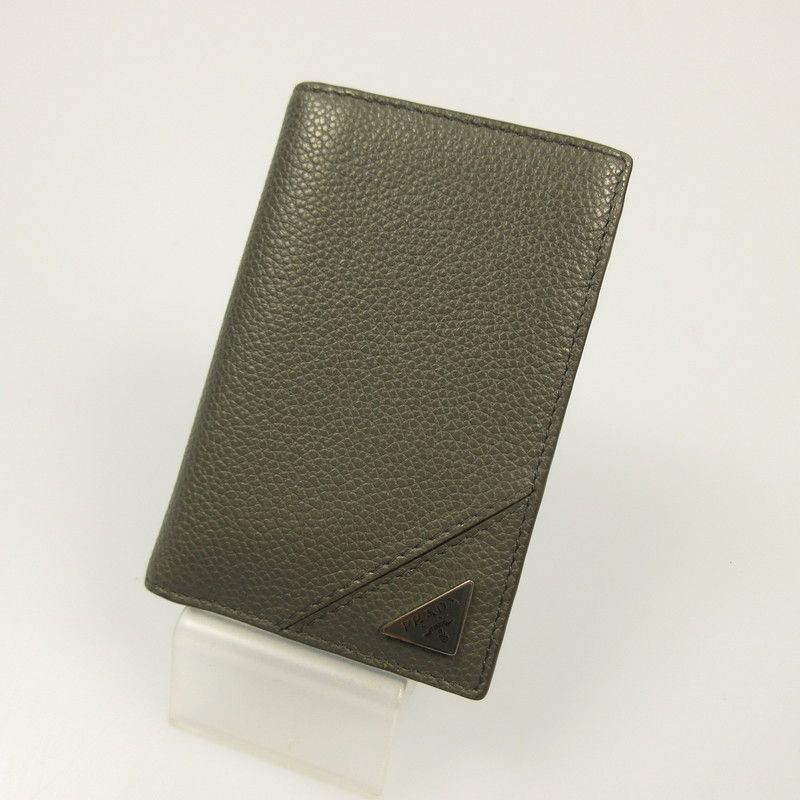 Prada Card Case 2MC101 Leather Mens/Casual Unisex Compact Bank Card Holder