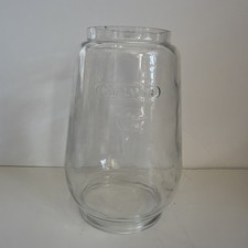 Original 1950s CHALWYN Hurricane Lamp Replacement Glass SHADE - Made in England