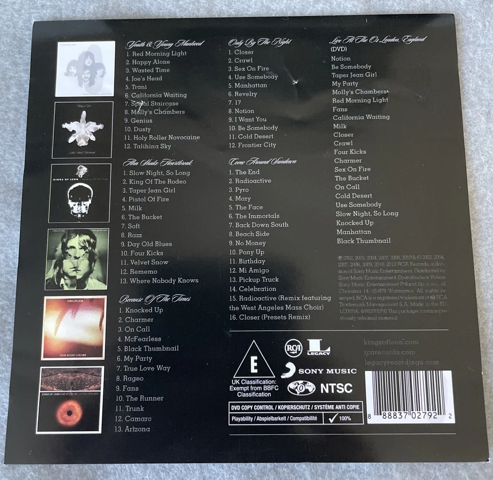 KINGS OF LEON - THE COLLECTION BOX (6 Disc Set) Foto 3 de 4