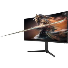 PEAQ PMO G343-CWQE 34 34 Zoll UWQHD Gaming Monitor Schwarz LED