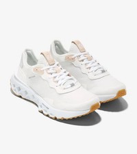 Cole Haan Men's 5.Zerogrand Runner Sneakers White/Bleached Tan, C36566, 10.5 M