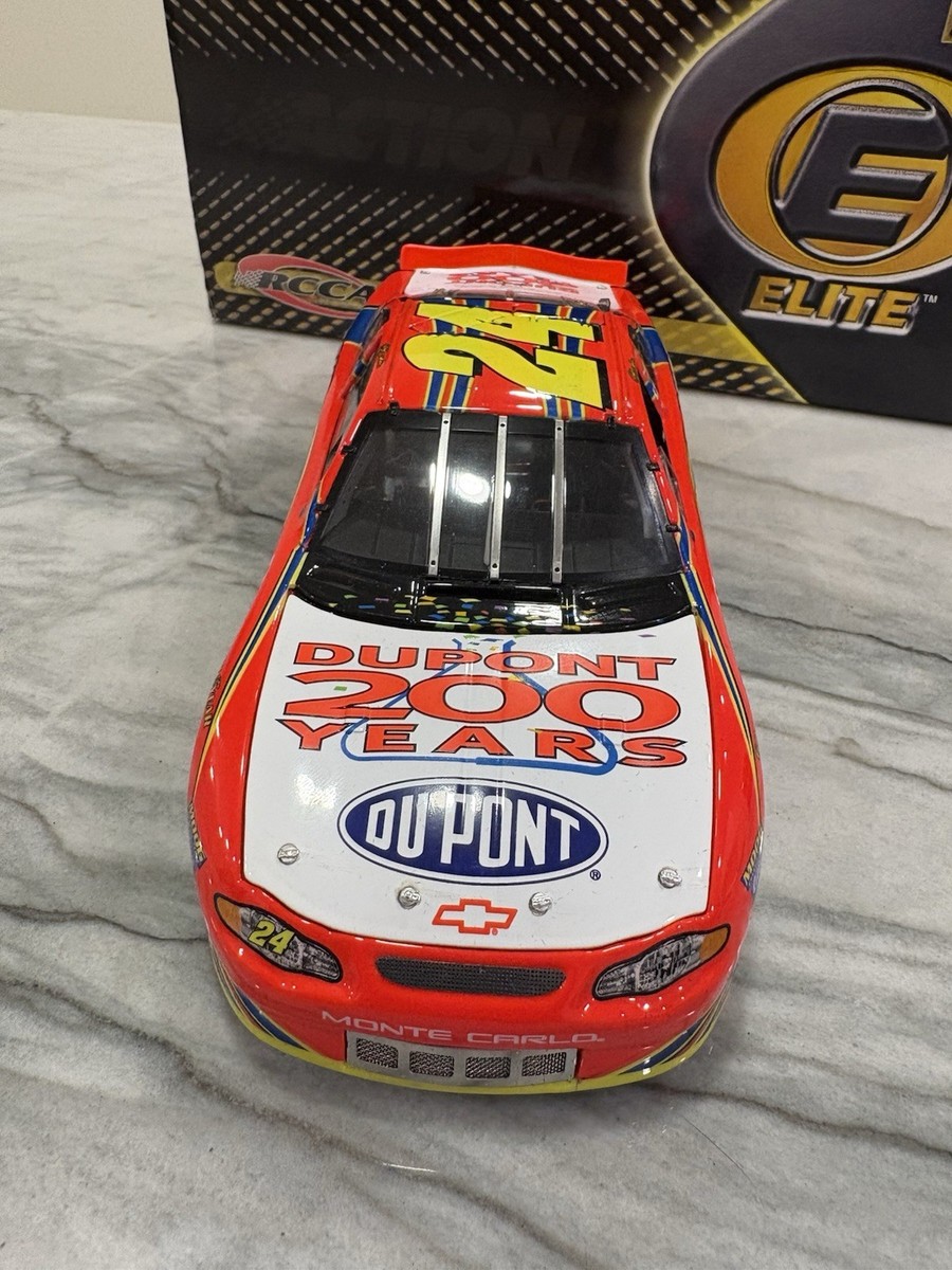 Jeff Gordon 2002 DuPont 200th Anniversary ELITE Nascar 1/24