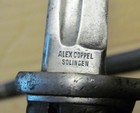 WW1 GEW 1898/06 German Mauser Bayonet & Scabbard Quillback  Alex Coppel Solingen — photo 6