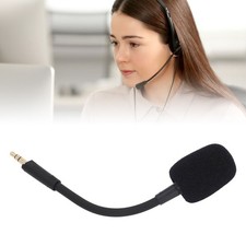 Replacement Game Mic Noise Cancellation 3.5mm Headphone Detachable Microphone