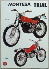 Brochure vendita motociclette prova MONTESA COTA 1976 Rif 26588-1976