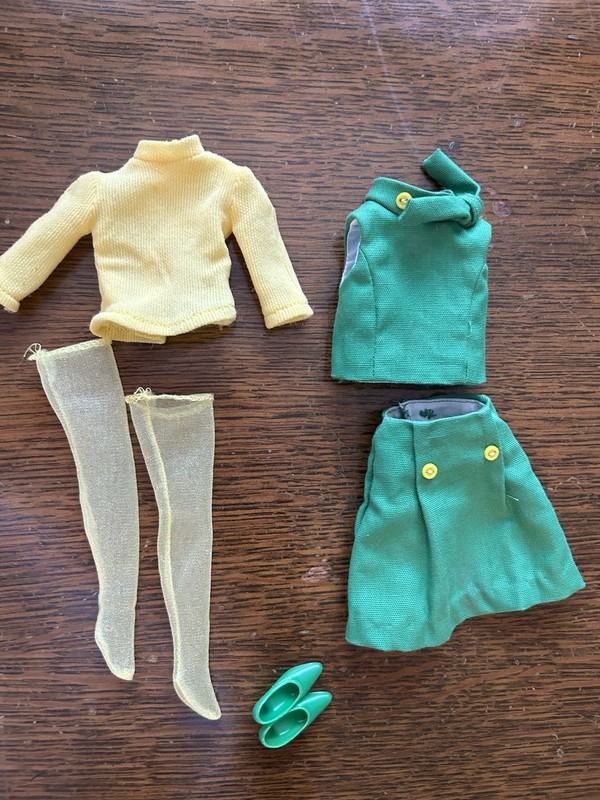 Vintage 1960's Tammy Doll Tagged Outfit Japan "Private Secretary"