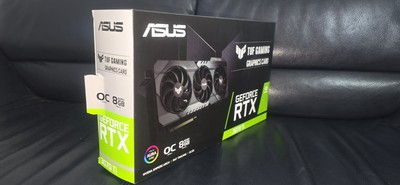 ASUS TUF Gaming GeForce RTX 3070 Ti OC  OVP / Originalverpackung Nur die Box!