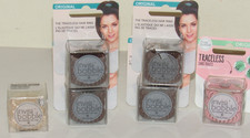 18 Invisibobble Original 6 Sets 3 Ea Traceless Pink Brown Clear Spiral Hair Ring