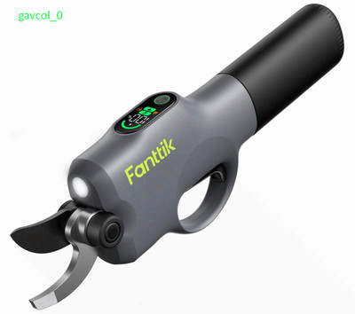 Y10 Pro Cordless Pruning Shears, Brushless, LED, USB-C, SK5 Blade