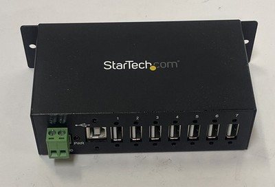 StarTech 7-Port Industrial USB2.0 Rail Mountable Hub  ST7200USBM