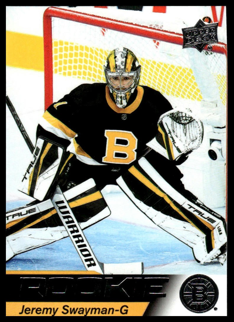 2021-22 Upper Deck NHL Star Rookies Box Set #3 Jeremy Swayman