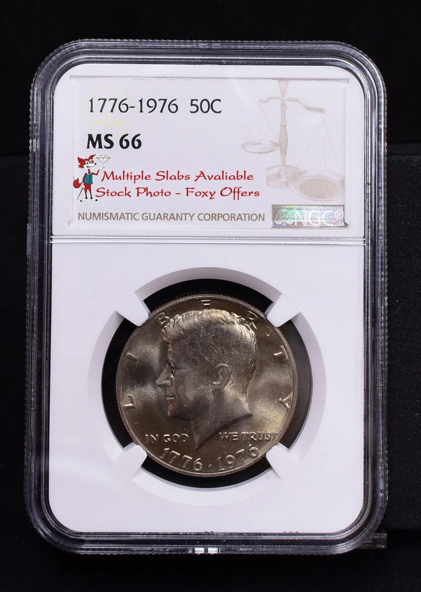 MS 66 Graded 1976 Kennedy US Half Dollars (1964-Now) for sale | eBay