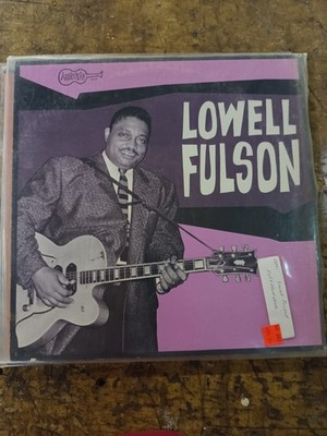 Lowell Fulson - (Same) - Arhoolie Records 1962, TEXAS BLUES LEGEND 