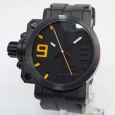Oakley Gearbox Stealth Black w/Yellow Accents Watch
