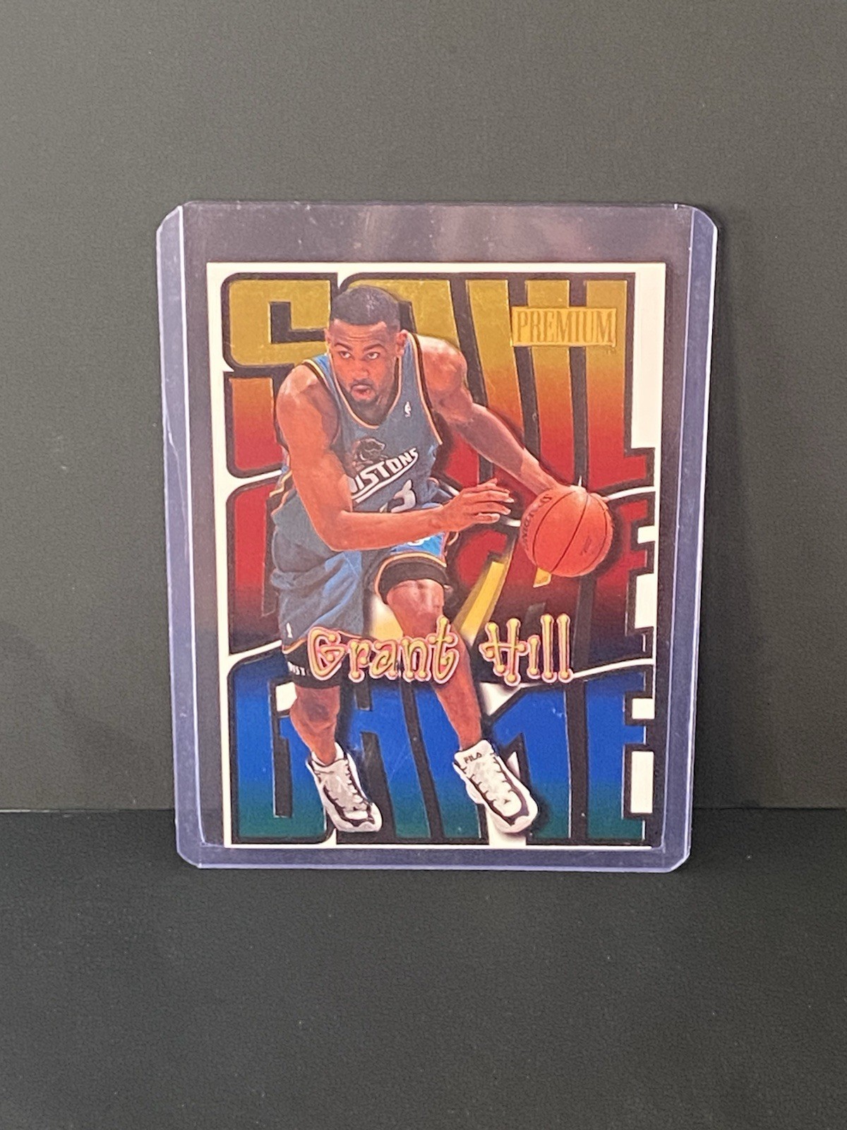 RARE* Grant Hill Soul Of The Game 1998 Skybox Premium Detroit Pistons LOOK!!
