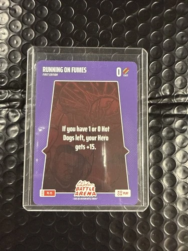 Running On Fumes PL-15 2026 Bo Jackson Battle Arena SSP Play Card