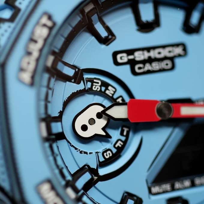 CASIO G-SHOCK GA-2100MNG-2AJR Manga Theme Analog Digital Watch