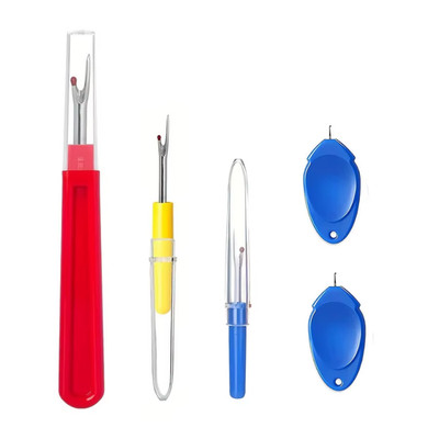 Sewing Seam Ripper Kit Colorful Sewing Stitch Thread Unpicker Seam Ripper&Thread