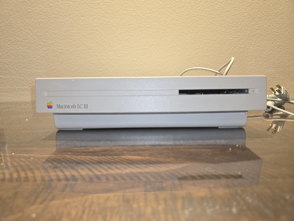LC Macintosh アップグレード済み III IIIの復活（前編） LC Macintosh キュートなピザボックススタイル Ethernet & SD Macデスクトップ