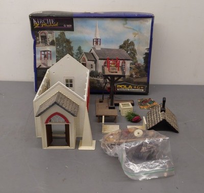 Pola G1809 St. Michael's G Scale Church Building - Assembled EX/Box