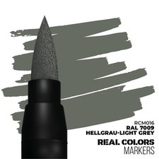 AK RCM016 Real Colors Acrylic Marker Hellgrau-Light Grey RAL 7009