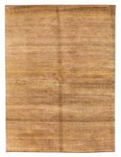 Traditional Hand-knotted Carpet 5'1" x 6'11" Wool Oriental Area Rug