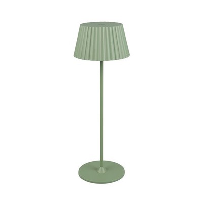 Reality Leuchten Tischlampe Akku Lampe LED Suarez grün Metall 39 cm - Sehr Gut