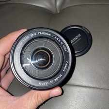 Canon EF-S 17-85mm f/4-5.6 IS USM Lens (scratch on lens)