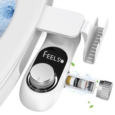 Bidet Fresh Water Spray Kit Non Electric Toilet Seat Attachment Pressure Control