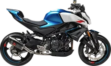 AKRAPOVIC Slip-On Line Muffler - Fits Carbon Fiber - CFMOTO 450SR/NK