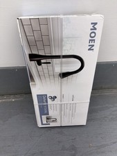 MOEN 87260BL Doherty Single Handle Pull-Down Sprayer Kitchen Faucet Matte Black