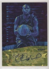 2019 Panini National Convention VIP Cracked Ice 21/25 Charlie Ward #CW Auto 0c3