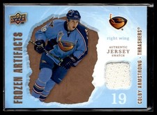 2008-09 Upper Deck Artifacts Frozen Retail Colby Armstrong Atlanta Thrashers