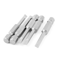 "1/4\" Sechseckschaft 4Mm Spitze Magnetisch Schraubendrehereinsatz 50Mm 5Stk"