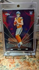 Bo Nix 2024 Panini Phoenix Rookie Rising #RR-BNX RC Denver Broncos  non-auto