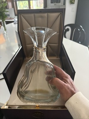 Hennessy Paradis Imperial  Cognac  Empty Baccarat Bottle With Box And Packaging